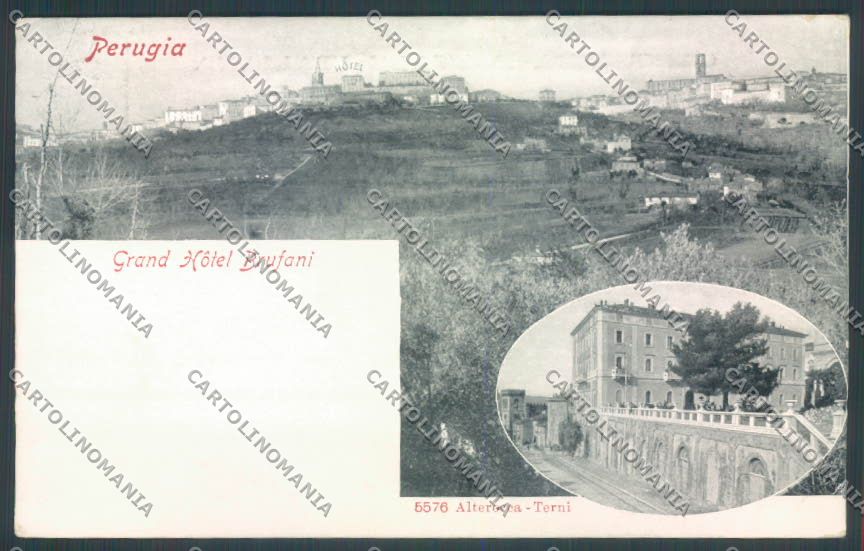 Perugia Città Alterocca Pubblicitaria cartolina ZB8465 – fronte
