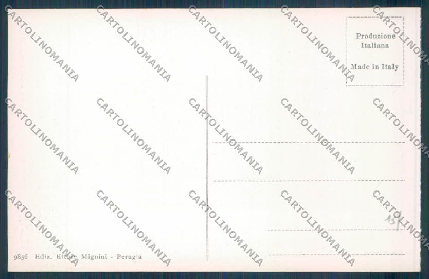 Perugia Città cartolina ZB8468 – retro