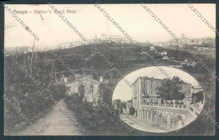 Perugia Città FORO Alterocca cartolina ZB8469 – fronte
