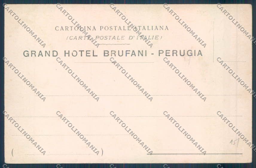 Perugia Città cartolina ZB8470 – retro