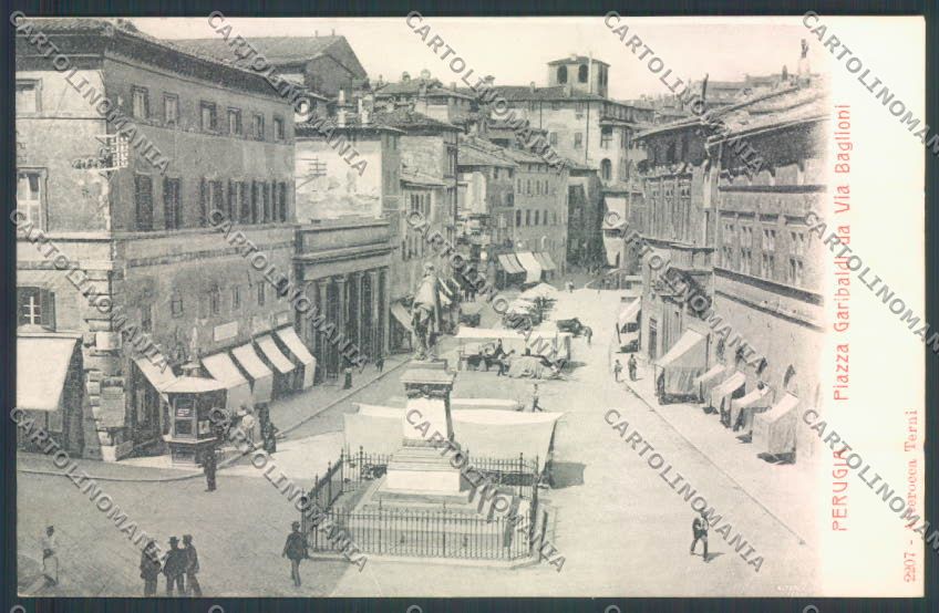 Perugia Città Garibaldi Alterocca cartolina ZB8479 – fronte