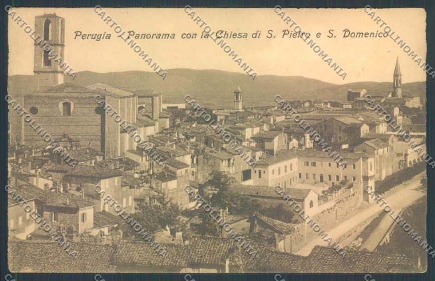 Perugia Città cartolina ZB8484 – fronte