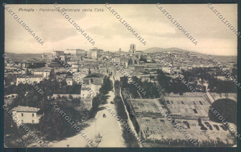 Perugia Città cartolina ZB8489 – fronte