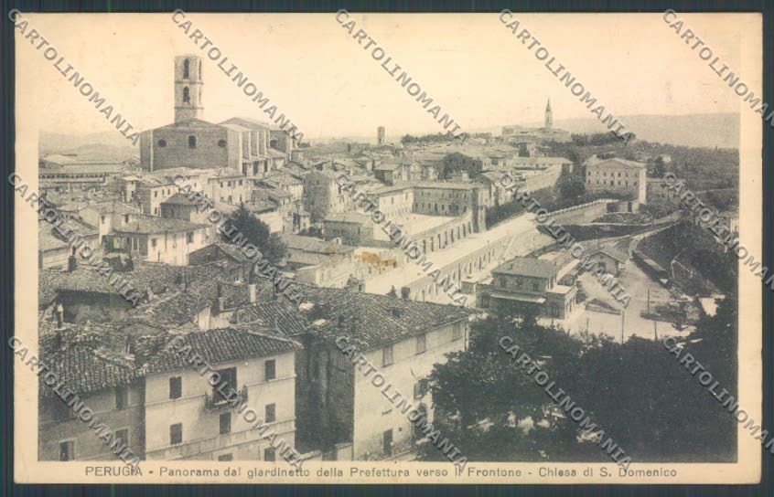 Perugia Città cartolina ZB8493 – fronte