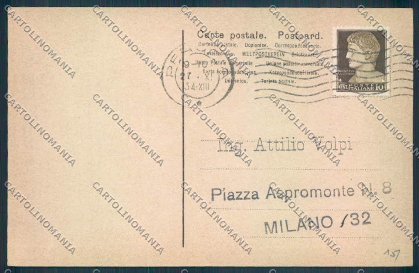Perugia Città cartolina ZB8503 – retro