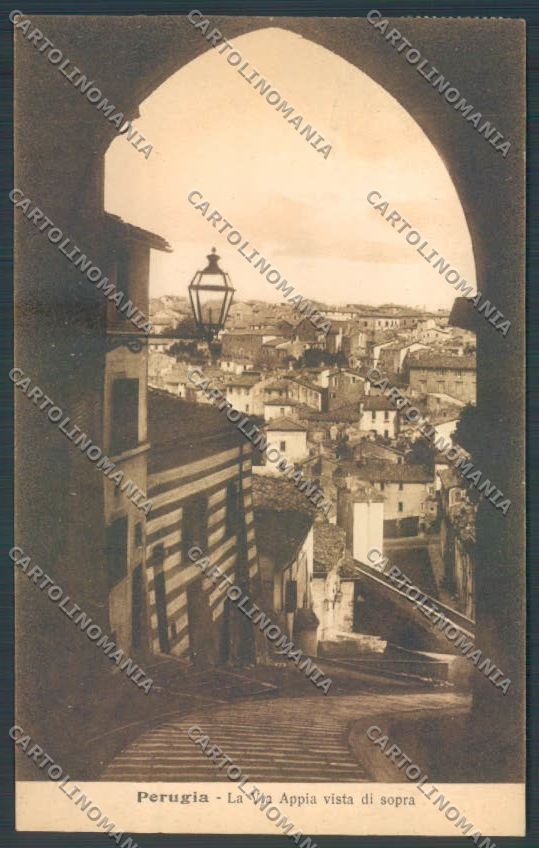 Perugia Città cartolina ZB8508 – fronte