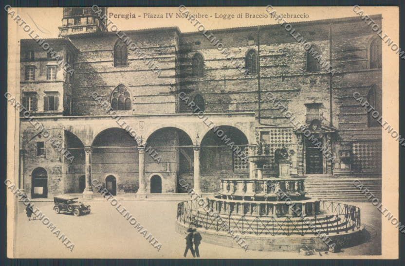 Perugia Città cartolina ZB8516 – fronte