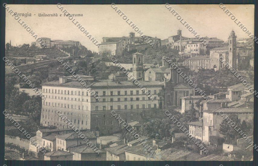 Perugia Città cartolina ZB8518 – fronte