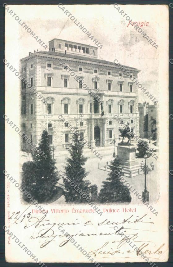 Perugia Città cartolina ZB8519 – fronte