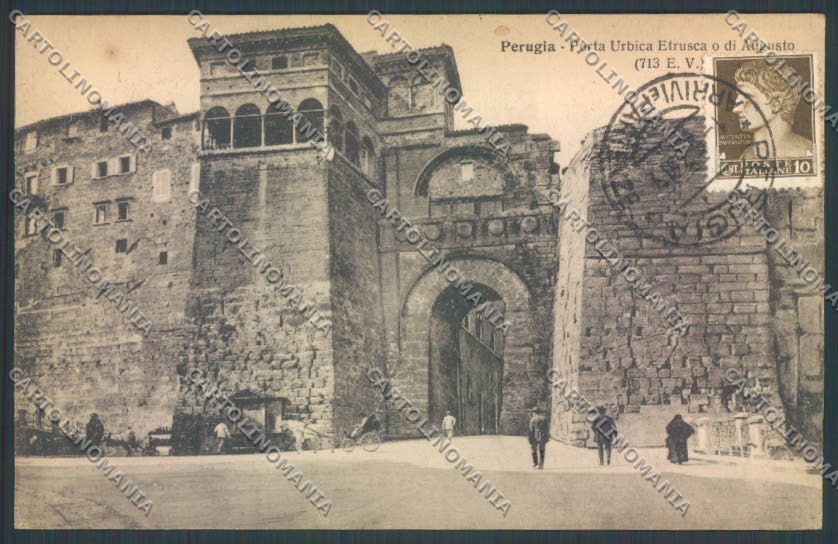 Perugia Città cartolina ZB8520 – fronte