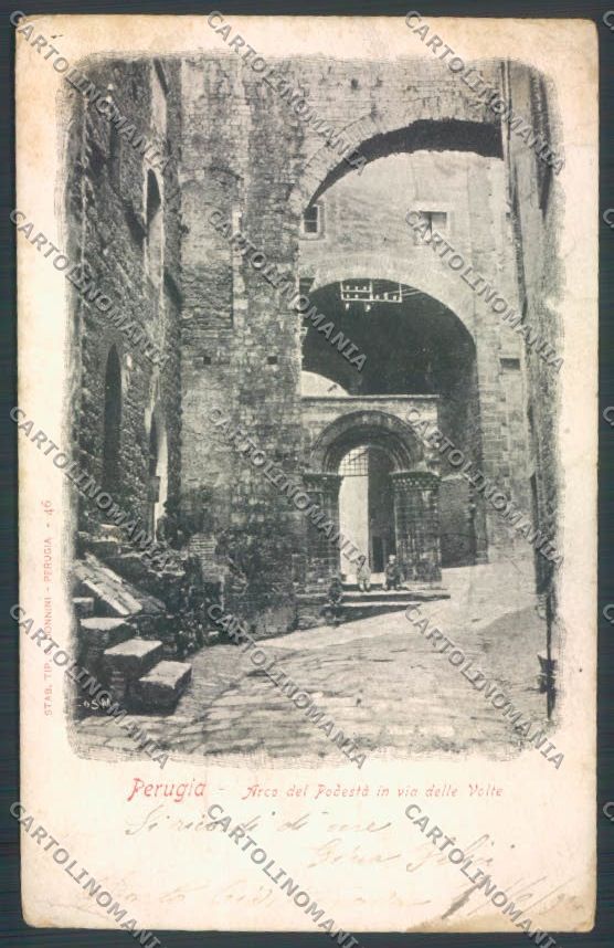 Perugia Città cartolina ZB8524 – fronte
