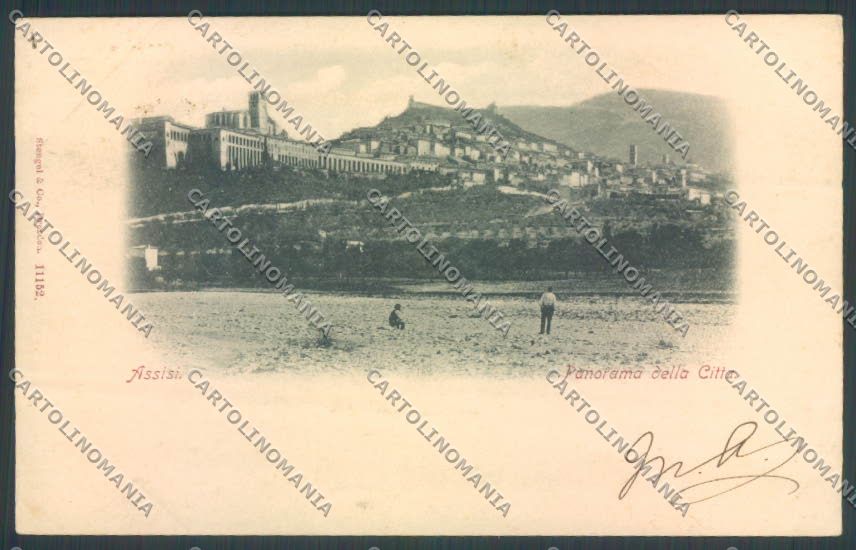 Perugia Assisi cartolina ZB8543 – fronte
