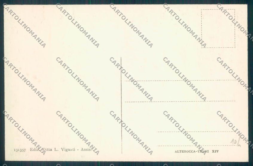Perugia Assisi Auto cartolina ZB8547 – retro