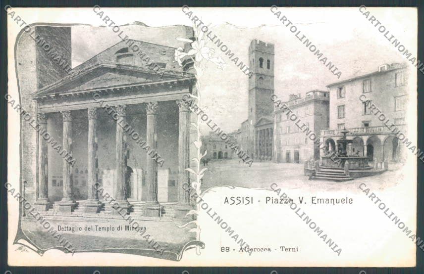 Perugia Assisi Alterocca cartolina ZB8550 – fronte