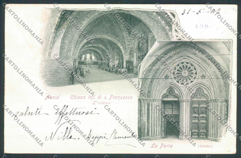Perugia Assisi Alterocca cartolina ZB8554 – fronte