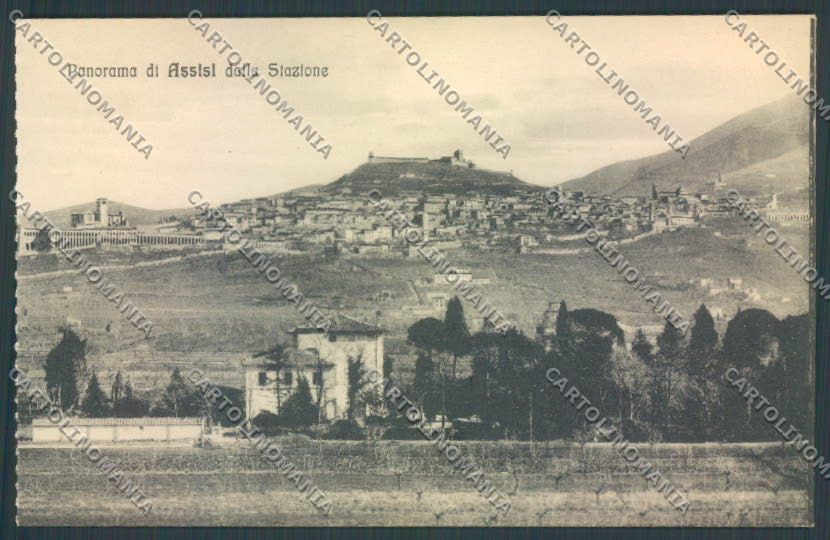 Perugia Assisi Stazione cartolina ZB8556 – fronte