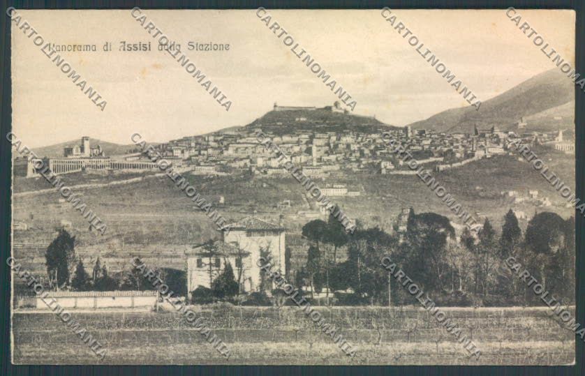 Perugia Assisi Stazione cartolina ZB8558 – fronte