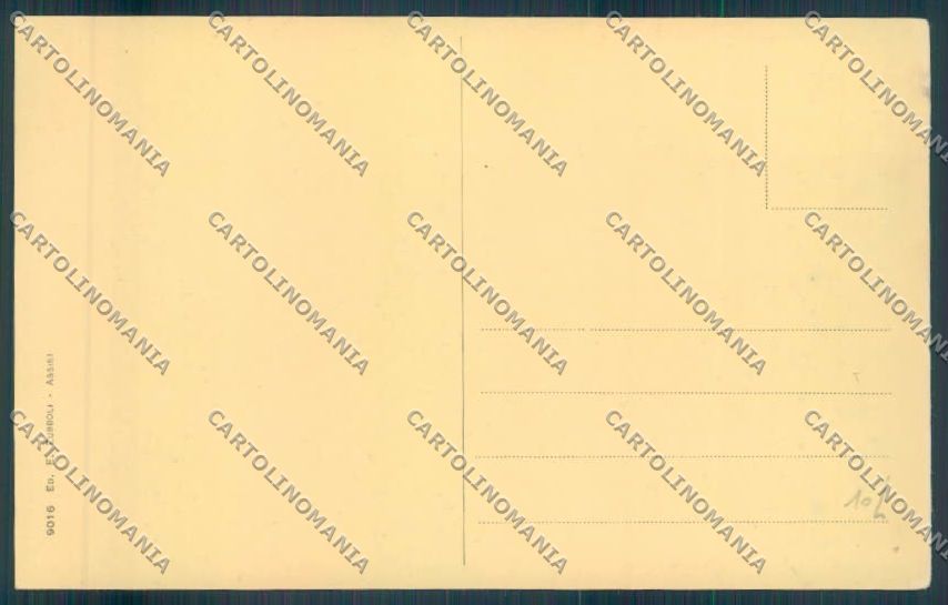Perugia Assisi SCOLLATA cartolina ZB8564 – retro