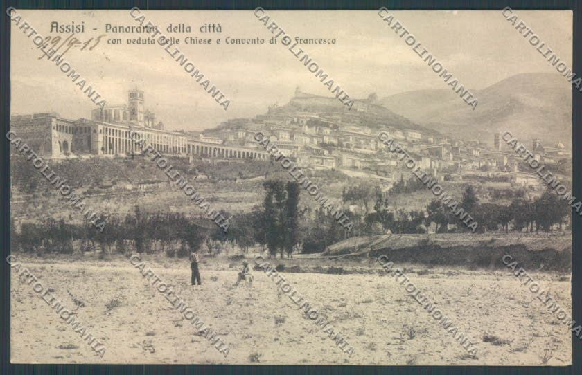 Perugia Assisi cartolina ZB8576 – fronte