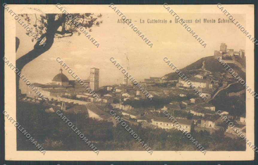 Perugia Assisi cartolina ZB8577 – fronte