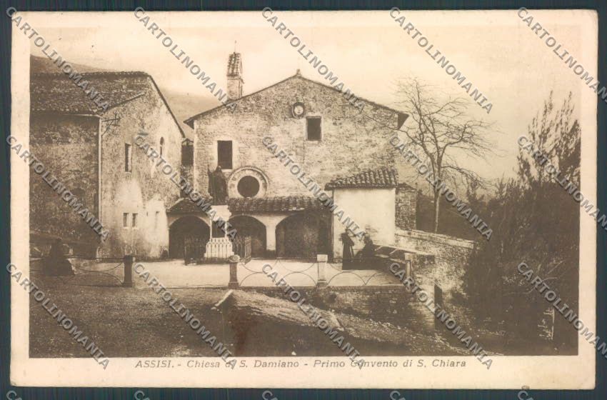 Perugia Assisi ABRASA cartolina ZB8580 – fronte