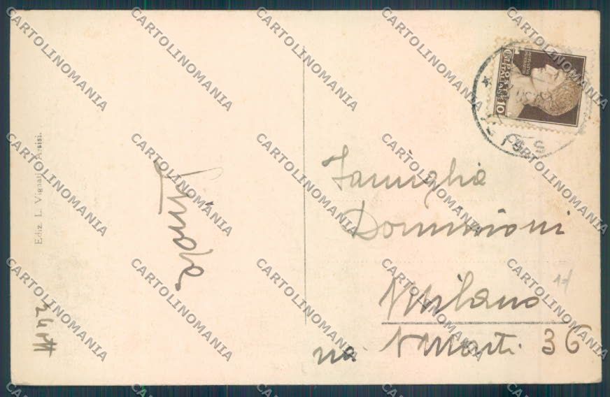 Perugia Assisi cartolina ZB8585 – retro