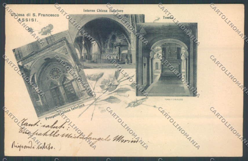 Perugia Assisi cartolina ZB8586 – fronte