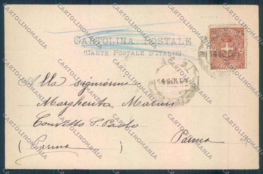 Perugia Assisi cartolina ZB8586 – retro
