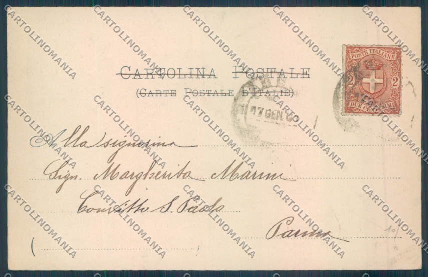 Perugia Assisi cartolina ZB8587 – retro