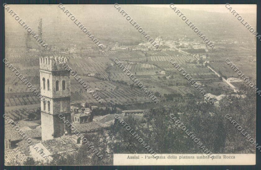 Perugia Assisi cartolina ZB8593 – fronte