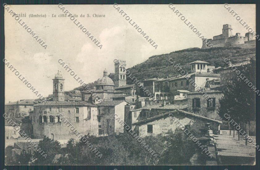 Perugia Assisi cartolina ZB8594 – fronte