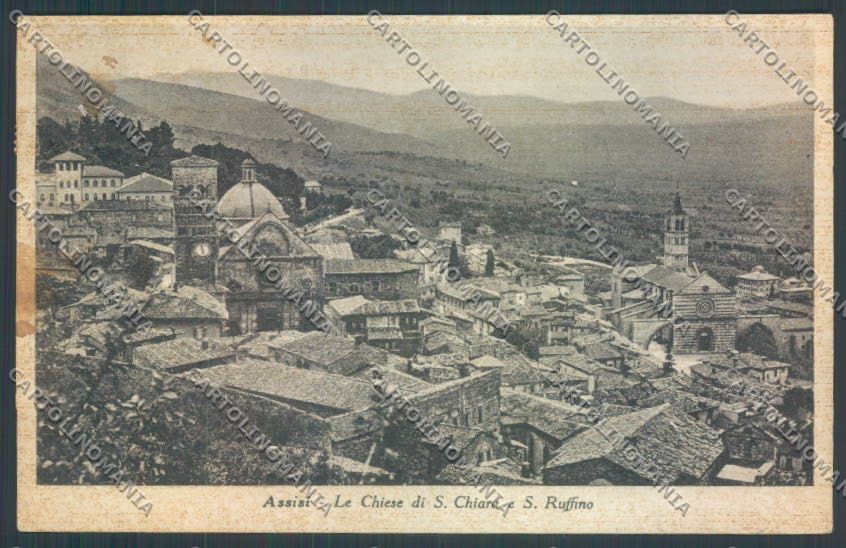 Perugia Assisi cartolina ZB8597 – fronte
