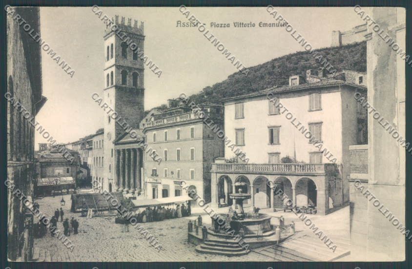 Perugia Assisi cartolina ZB8607 – fronte