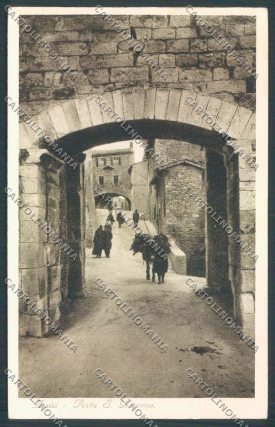 Perugia Assisi Porta San Giacomo cartolina ZB8614 – fronte