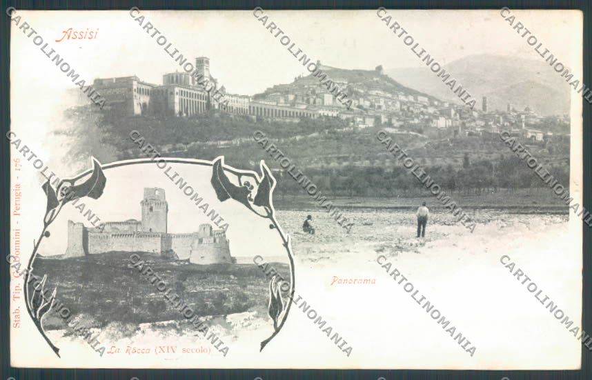 Perugia Assisi cartolina ZB8628 – fronte