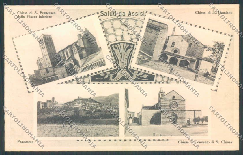 Perugia Assisi cartolina ZB8631 – fronte