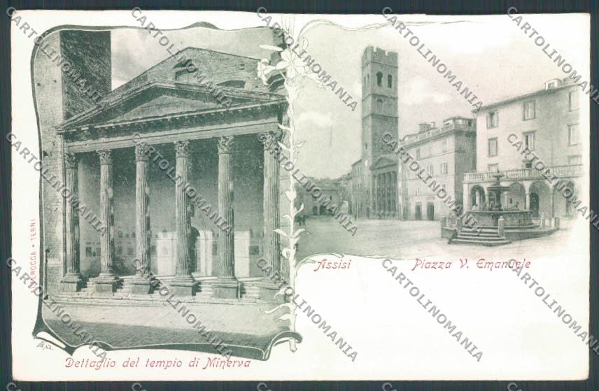 Perugia Assisi Alterocca cartolina ZB8634 – fronte