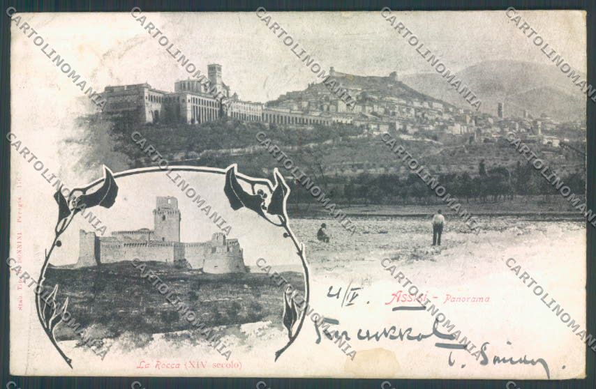 Perugia Assisi cartolina ZB8637 – fronte
