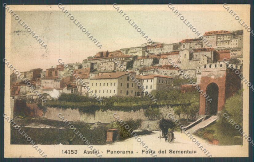 Perugia Assisi cartolina ZB8640 – fronte