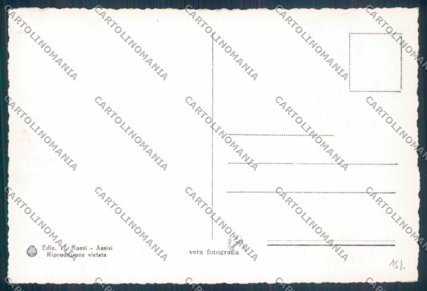 Perugia Assisi Foto cartolina ZB8651 – retro