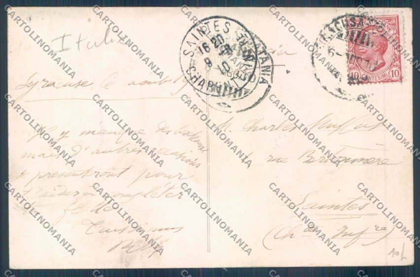 Siracusa Città Alterocca PIEGHINE cartolina ZB8671 – retro