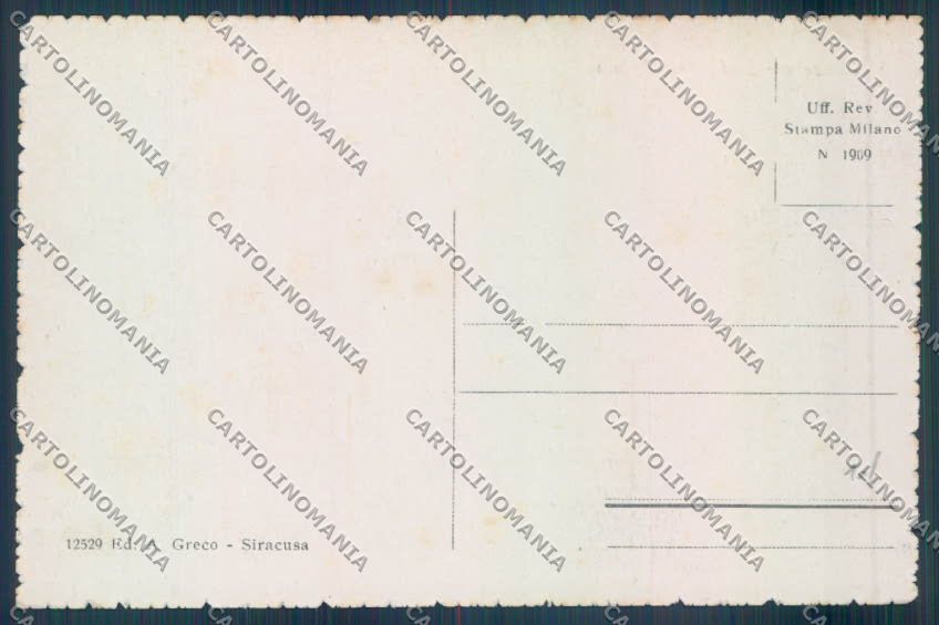 Siracusa Città cartolina ZB8690 – retro