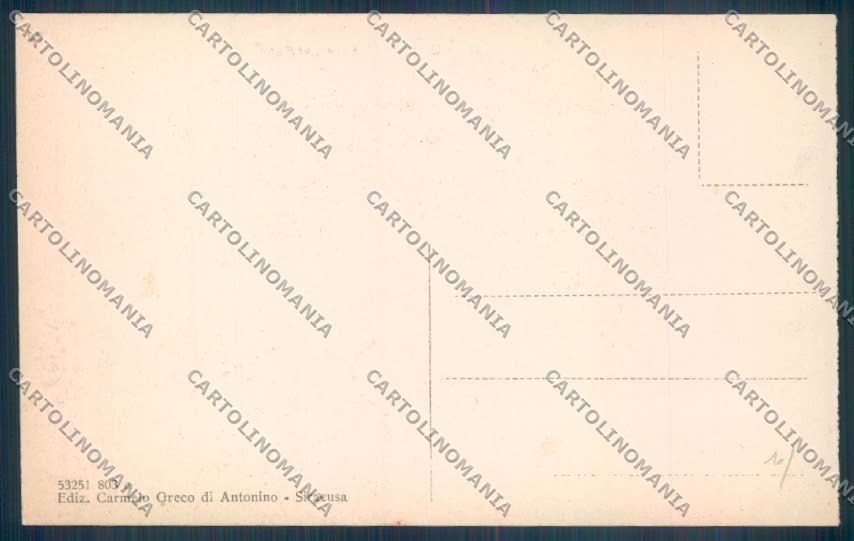 Siracusa Città cartolina ZB8691 – retro