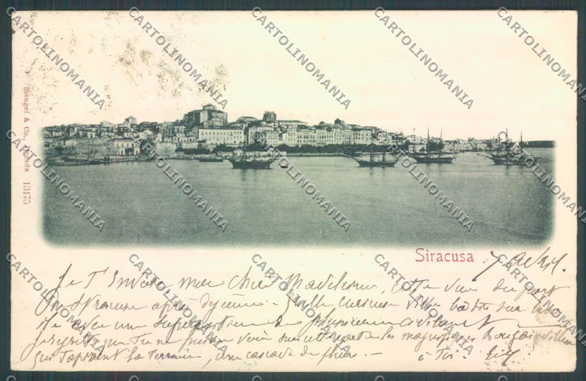 Siracusa Città cartolina ZB8702 – fronte