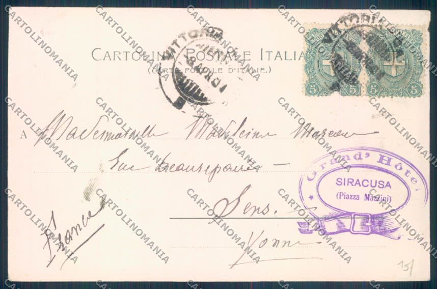 Siracusa Città cartolina ZB8702 – retro