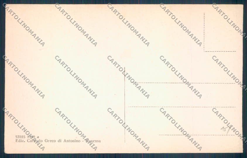 Siracusa Città cartolina ZB8706 – retro