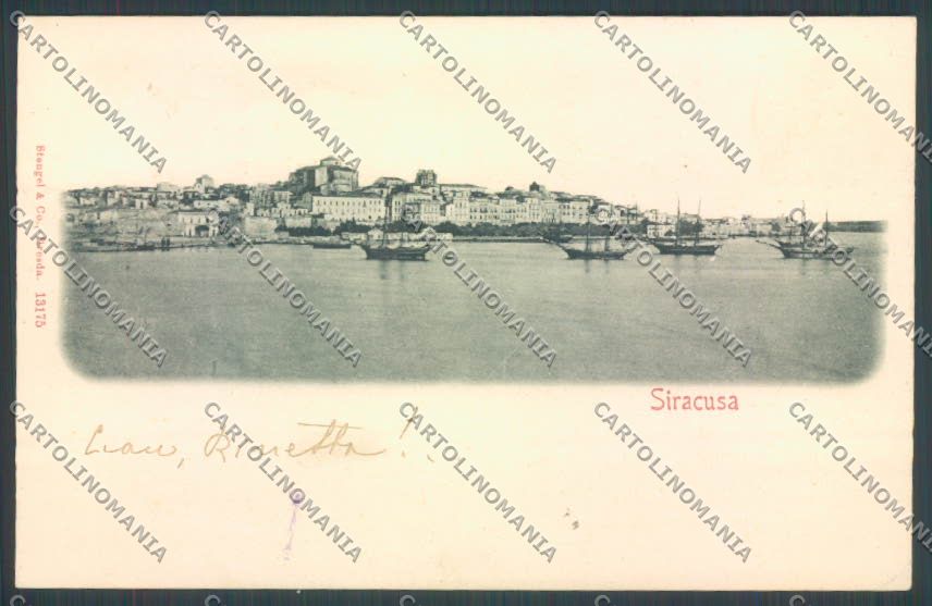 Siracusa Città cartolina ZB8714 – fronte
