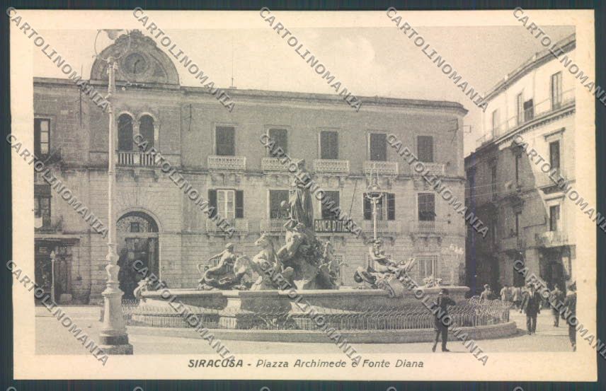 Siracusa Città Banca cartolina ZB8718 – fronte