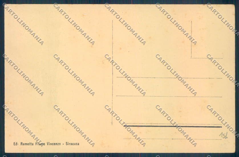 Siracusa Città cartolina ZB8719 – retro