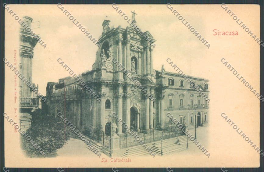 Siracusa Città Rilievo cartolina ZB8720 – fronte